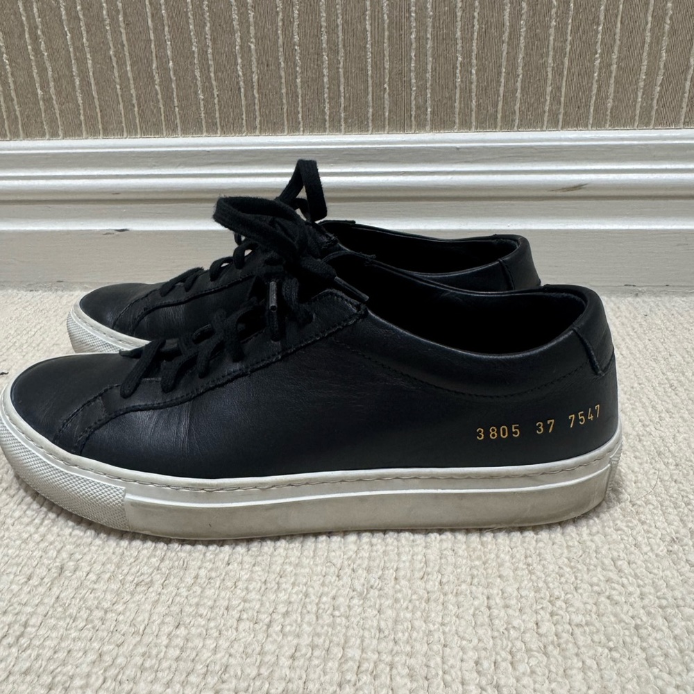 Common Projects, Black, Size 37